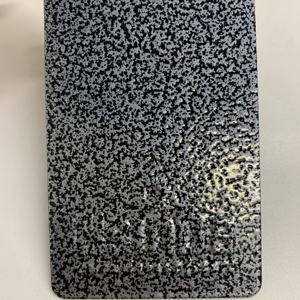 Pintura en Polvo con Textura Martillada en Negro Plateado Antiguo - Product Image 4