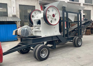 Trituradora de mandíbula de primera etapa PE600x900, maquinaria y equipo de minería de ingeniería diésel, suministros de fábrica - Product Image 5