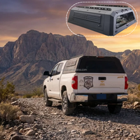Vente directe d'usine, auvent de camionnette de haute qualité en aluminium et acier, coque de camping-car pour F150 F250 GMC Dodge Ram Tacoma Tundra