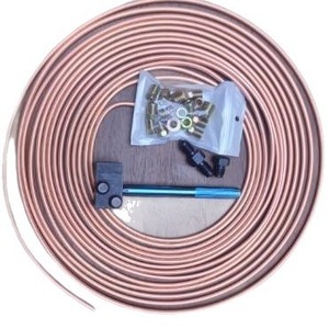 Brake Hose Kit With <b>Flaring</b> <b>Tool</b> And Cutter 3/16 Inch 7.5 Meter For Repair Replace - Product Image 5
