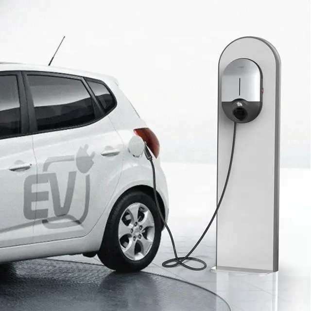 Duvar montajlı elektrikli araç EV EV araba şarjı 7kw