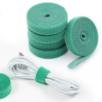 Attaches auto-agrippantes réglables et réutilisables en nylon pour jardinage, écologiques et résistantes à la chaleur, idéales pour la culture des plantes - Vente chaude