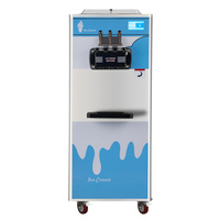 Mesin Es Krim Komersial Hasil Tinggi dengan Tingkat Pengembangan Aroma Tinggi, Bahan Stainless Steel, Bersertifikasi Energy Star 4500W