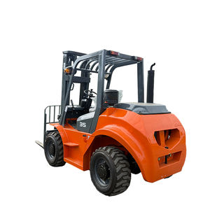 TOPONE <span class=keywords><strong>Forklift</strong></span> 4 roda penggerak Diesel Off-Road 5 Ton 6 Meter, obral <span class=keywords><strong>Forklift</strong></span> medan berat berat - Product Image 4