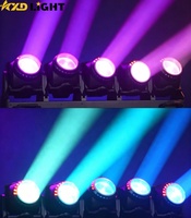 5-Köpfige Bewegliche LED Wash Beam Bühnenbeleuchtung RGB Zitronengelb mit Zusatzbeleuchtung Hintergrund Disco