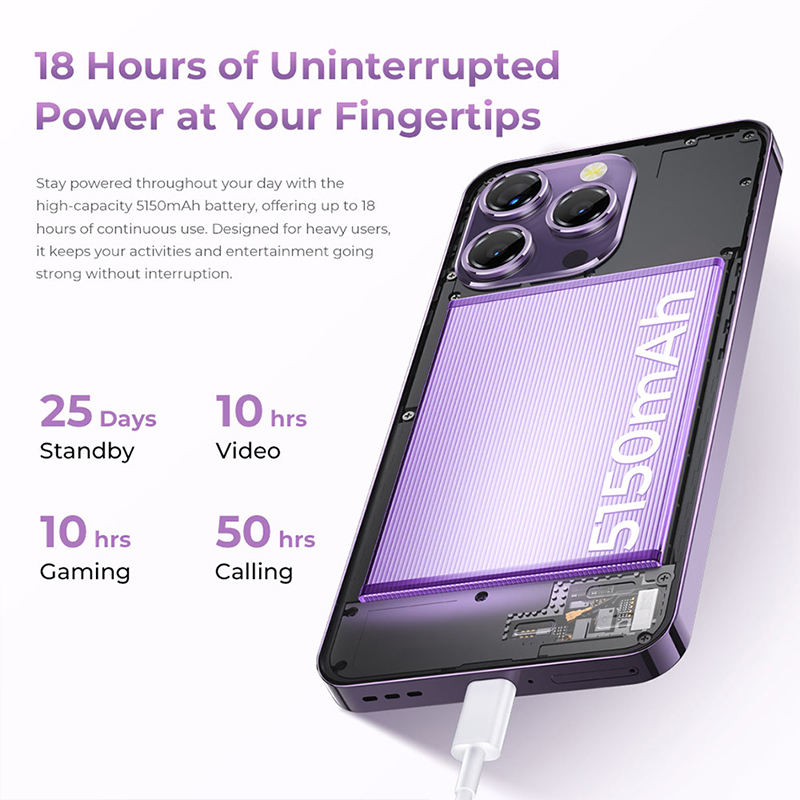 Newest OUKITEL P1 Smartphone Global Version 8GB RAM 256GB ROM 6.7