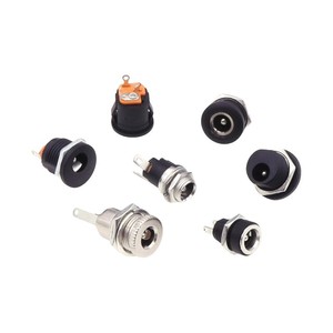 ปลั๊กไฟ DC แบบ Pinch ขนาด 5.5x2.1 มม. พร้อมฉนวนทองเหลืองสำหรับอุปกรณ์อิเล็กทรอนิกส์ - Product Image 4