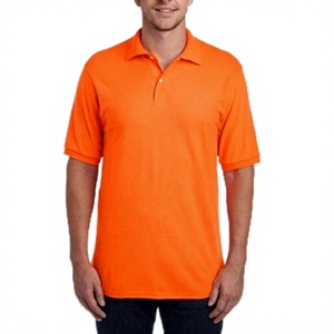 Chemises polo pour hommes Dri Power, évacuation de l'humidité pour un confort tout au long de la journée, piqué 50% coton/50% polyester, 220 GSM, vente en gros, OEM, sur mesure - Product Image 1
