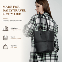 Sac à bandoulière en cuir pleine fleur pour femme avec pochette zippée amovible, grand sac fourre-tout hobo pour le bureau et les affaires, ODM