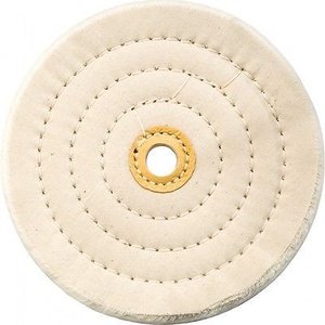 Roues de vadrouille de polissage en coton de haute qualité pour le polissage fin de la finition de surface des pièces métalliques