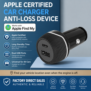 Localizzatore <span class=keywords><strong>GPS</strong></span> per Auto <span class=keywords><strong>Apple</strong></span> Find My Senza Canone Mensile, Caricatore USB e USB-C Nascosto per Veicoli, Compatibile con iOS - Product Image 5