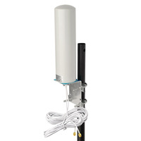 Antenne omnidirectionnelle extérieure 4G 2x2 MIMO, antenne 4G LTE 698-2700 MHz, antenne omnidirectionnelle large bande pour routeur/CPE/amplificateur