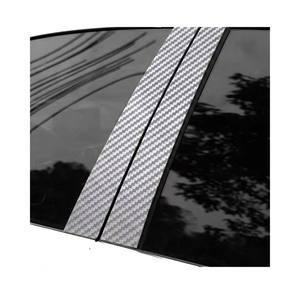 Vinilo Adhesivo 3D de Fibra de Carbono Plateada para Autos/Teléfonos/Computadoras, Rollo de Vinilo Decorativo, Removible, Duración Superior a 5 Años - Product Image 5