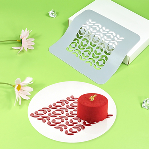Fondant <b>Silicone</b> Mold 3D Chocolate Bar Mold Cake Decoration <b>Tool</b> For Plating Stencil - Product Image 6
