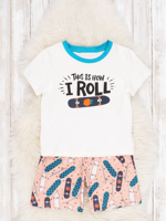 Collection Rentrée des Classes : Ensemble Décontracté Imprimé Animaux en Soie de Lait pour Bébés et Tout-Petits (Garçons et Filles) - Vente en Gros