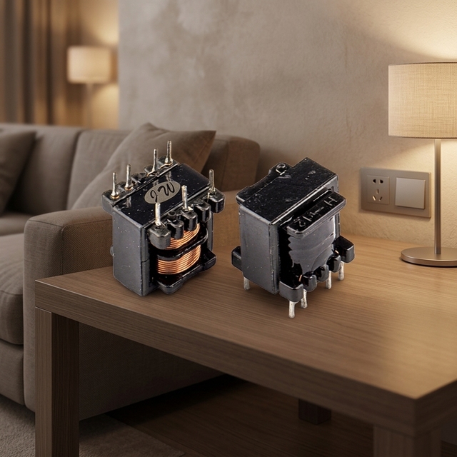 Pure Copper Wire EE13 High Frequency Transformer RoHS Certified Low Loss for Switching Power Supply