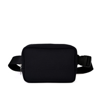 Sacs banane décontractés en néoprène personnalisés pour femmes et hommes, sacs bandoulière avec fermeture éclair, sacs de taille étanches pour le voyage et la randonnée