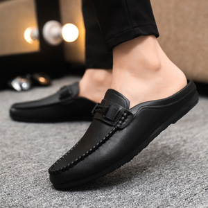Chaussures habillées légères pour hommes Chaussures décontractées plates en cuir respirant avec semelle Oxford Chaussures confortables à semelle souple <span class=keywords><strong>tendance</strong></span> pour hommes - Product Image 1