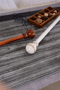 Window Customize Window Decoration <strong>Curtain</strong> <strong>Pole</strong> ,<strong>wooden</strong> <strong>Curtain</strong> Rod Set Metal CLASSIC Durable Aluminum Alloy PU Printing Process - Product Image 5