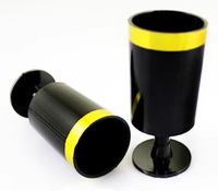Trucs de magie avec des pièces volantes, des tasses qui transportent de l'argent entre les tasses, ensemble de magie de close-up, jouet de poche, cadeau, accessoires de magie