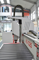 Máquina Router CNC de un Solo Eje con Control DSP, Husillo de 6kw, 1300x2500mm, para Corte y Grabado de Láminas de Madera para Producción de Muebles