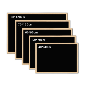 <span class=keywords><strong>Pizarra</strong></span> magnética pequeña con marco de madera personalizado al por mayor, <span class=keywords><strong>pizarra</strong></span> para restaurante montada en la pared para enseñanza en el hogar - Product Image 2