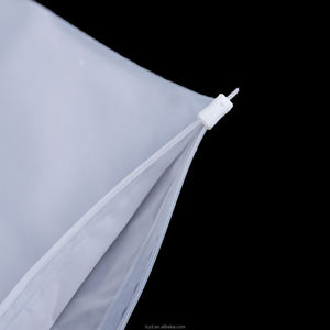 使い捨て<span class=keywords><strong>EVA</strong></span>透明厚さセルフシーリング包装袋つや消しジッパー靴下下着バッグ - Product Image 3