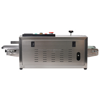 Machine de scellage thermique semi-automatique FR900 en acier inoxydable pour film plastique continu avec fonction de comptage