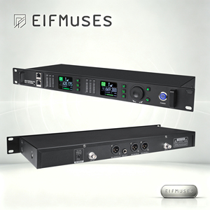 Micrófono Inalámbrico Profesional con Alocación Automática de Frecuencia por IA, Alcance de Operación de Hasta 120 Metros, para Actuaciones en Escenario - Product Image 5