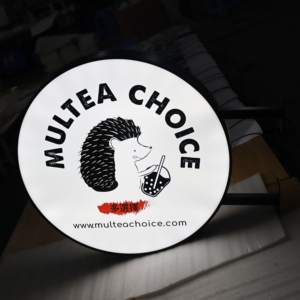 Tùy Chỉnh Ánh Sáng Hộp Cửa Hàng Không Thấm Nước Vòng Ánh Sáng Bảng Quảng Cáo Dấu Hiệu Biểu Tượng Dấu Hiệu Cho Cửa Hàng Thanh Cafe Trà Salon Trang Trí Nội Thất Biển Quảng Cáo - Product Image 6