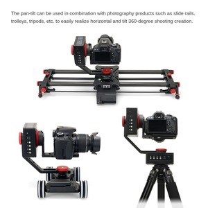 Kampho xoay điện PTZ 360 toàn cảnh Pan nghiêng cơ giới máy ảnh <span class=keywords><strong>Gimbal</strong></span> cho máy ảnh SLR livestream GoPro điện thoại di động - Product Image 4
