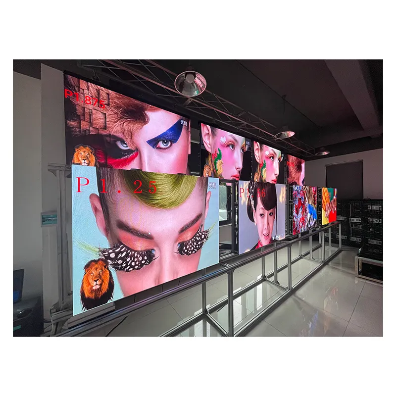 Advertising screen Indoor conference room stage exhibition hall live led screen P2P3P4P5 full color led display