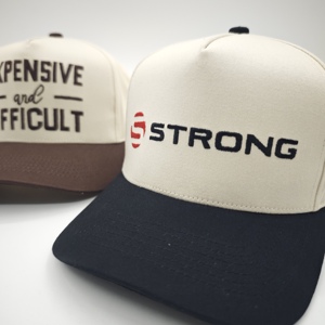 Gorra de Béisbol con Logotipo Bordado a Mano Personalizado, Diseño de Frutas en Bordado 3D, Gorra Trucker Estructurada de Tela Popelina, Ajustable - Product Image 6