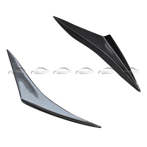 Pour Chevrolet Corvette C7 2014-2018, ailerons avant en fibre de carbone, séparateurs de pare-chocs, spoiler, accessoires de tuning automobile - Product Image 4