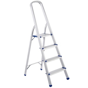 2022 <span class=keywords><strong>ALDI</strong></span> PROMOTION Yongkang Aluminium Klapp wagen Trittleiter Maximale Belastung 150KGS - Product Image 1