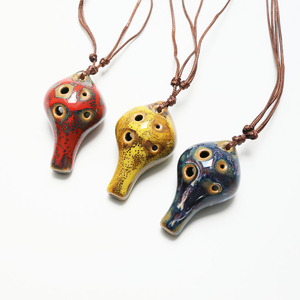 Venta al por mayor de música de regalo lindo colorido tortuga forma Mini 6 agujeros C tonos <span class=keywords><strong>Ocarina</strong></span> <span class=keywords><strong>flauta</strong></span> - Product Image 1