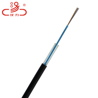 Cable de Fibra Óptica para Exteriores, Monomodo G652D, 1-24 Núcleos, ASU HANLI/OEM, Precio Directo de Fábrica de Zhejiang