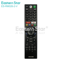 Télécommande ES-RM026-2-V au prix d'usine pour RMF-TX300U RMF-TX310U, remplacement des contrôleurs vocaux Sony pour téléviseurs LCD/LED HDTV