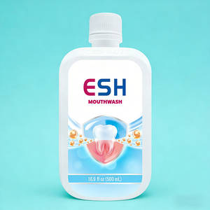 ESH 500ml Enxaguante Bucal Anti-Biofilme para Limpeza Dental, Úlceras Orais, Gengivite, Helicobacter Pylori e Doenças Gengivais - Product Image 3