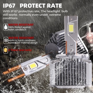 SANVI High Quality D1S D2S D3S D4S D8S 55w 3 Heat Pipe <b>Led</b> <b>Headlight</b> Bulbs D Series Automotive <b>LED</b> <b>Headlight</b> Bulbs Auto Lights - Product Image 2