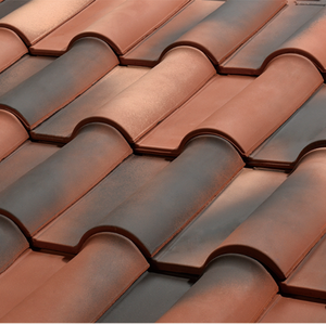 Nhà Máy Giá Rẻ Gốm La Mã Đất Sét Mái Ngói Được Sử Dụng Cho Biệt Thự Chất Lượng Cao - Product Image 2