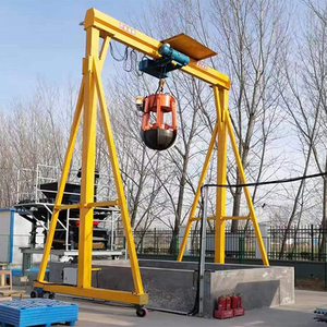 <span class=keywords><strong>Portal</strong></span> Crane 1t 2t 3t 5t, Rangka Pengangkat, Troli, Rangka <span class=keywords><strong>Hoist</strong></span>, Mesin Pengangkat, Gantry Crane Mobile Elektrik 5 Ton 4 Ton - Product Image 4