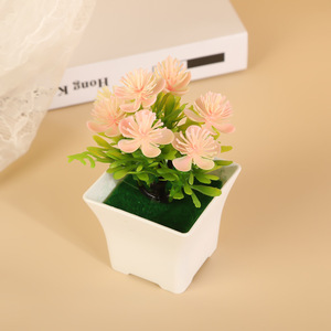 <span class=keywords><strong>Maceta</strong></span> de Plástico Artificial con Diseño de Hierba de <span class=keywords><strong>Pino</strong></span> y Frutos Pequeños, Alta Simulación, Decoración para el Hogar, Escritorio, Sala de Estar, Día de San Valentín - Product Image 4