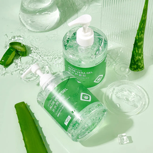 Gel Facial de Aloe Vera Natural de Marca Privada, Gel Hidratante para Calmar Después del Sol, Gel Hidratante de Aloe Vera para Rostro y Cuerpo - Product Image 3