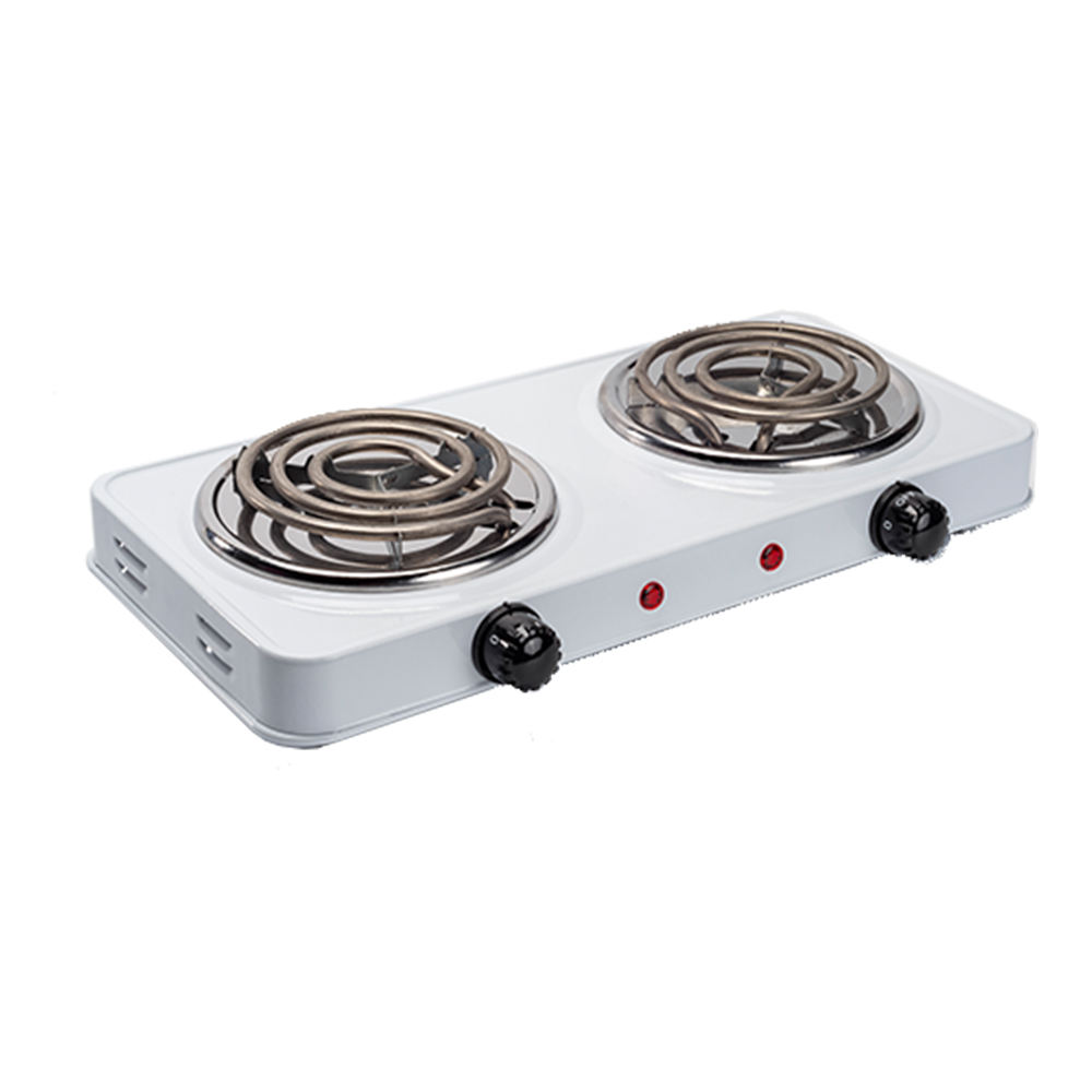 Stainless Steel Double Stove Burner Portable Efficient