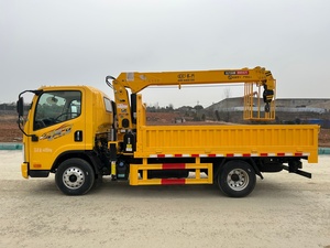 Nouvelle grue de <span class=keywords><strong>camion</strong></span> hydraulique diesel manuelle de 6 à 10 tonnes, grue montée sur <span class=keywords><strong>camion</strong></span>, grue à bras télescopique, pompe hydraulique à haut rendement, boîte de vitesses - Product Image 4