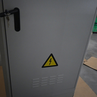 Armoire extérieure intégrée en métal sur mesure pour équipements industriels de communication