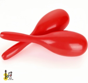 Maracas colorés en plastique Logo personnalisé Marteau de sable Cadeau de <span class=keywords><strong>Noël</strong></span> Enfants Adultes Maracas en plastique Instrument de musique Maracas Shakers - Product Image 3