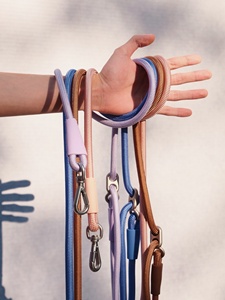 Neue Trendige Anpassbare 4-in-1 Verstellbare Freihändige Crossbody-Taillenleine aus Solidem Nylon-Polyester-Seil für Hunde mit Silikon - Product Image 5