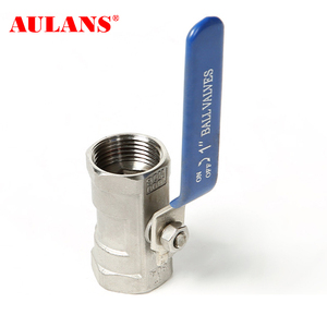 Van Bi Một Mảnh Bằng Thép Không Gỉ Công Tắc Thủ Công 304/316 Van Bi Ren Cái Q11f, Van Nước Máy - Product Image 2